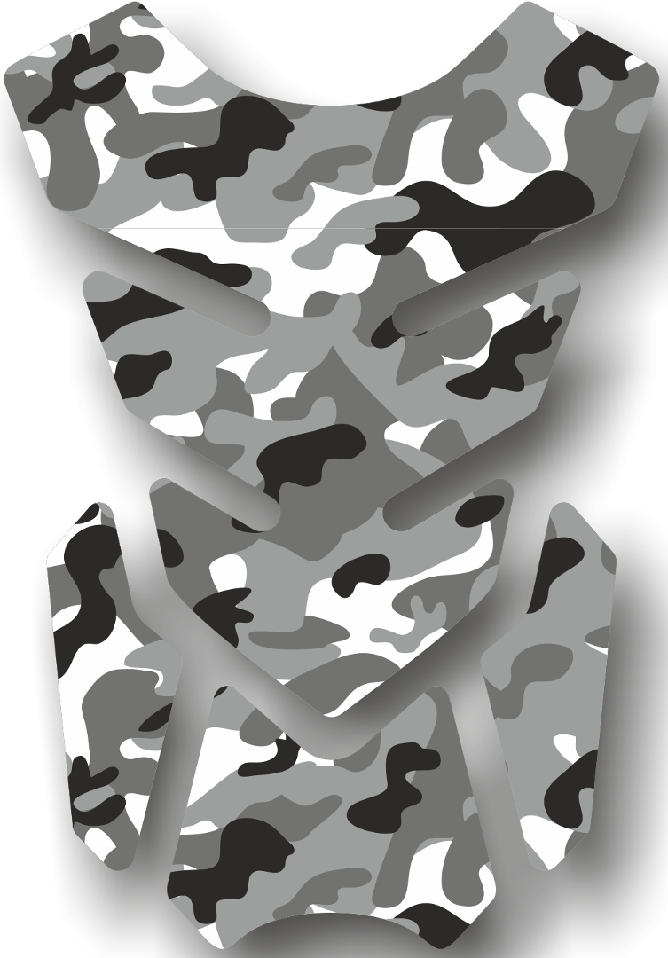 Booster Camo Tankpad 3D, weiss