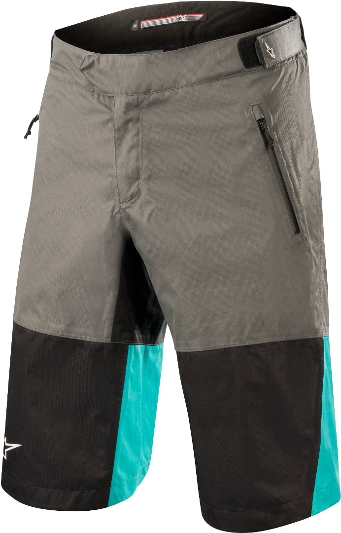 Alpinestars Tahoe Bicycle Shorts, black-turquoise, Size 36, black-turquoise, Size 36