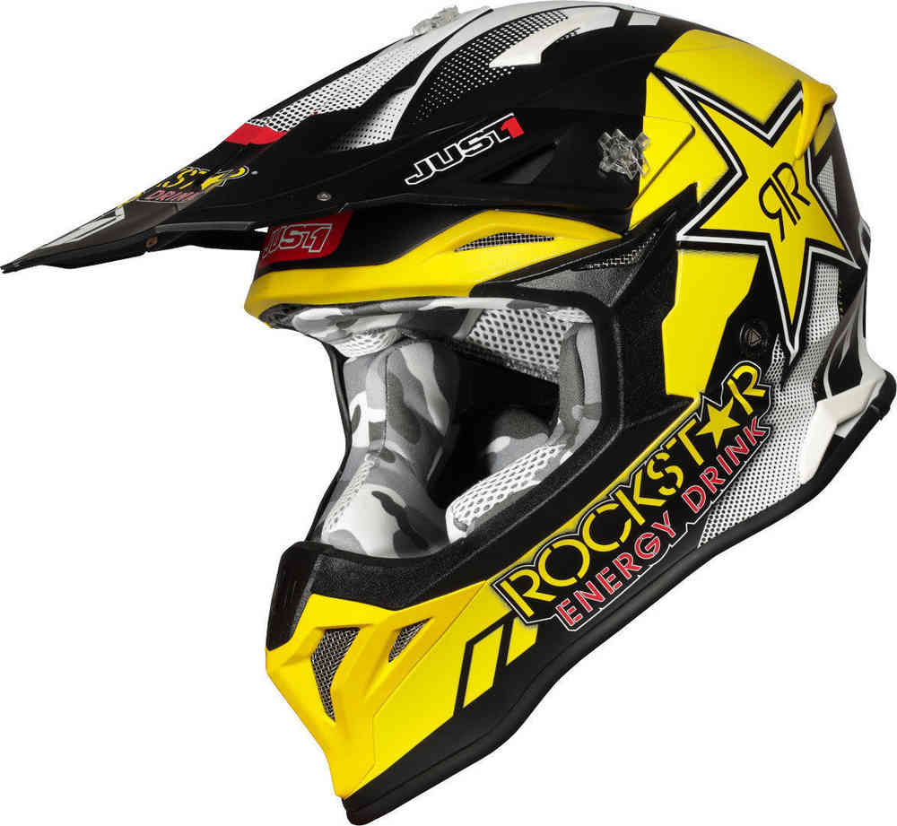 Just1 J39 Rockstar Motocross Helmet 모토크로스 헬멧