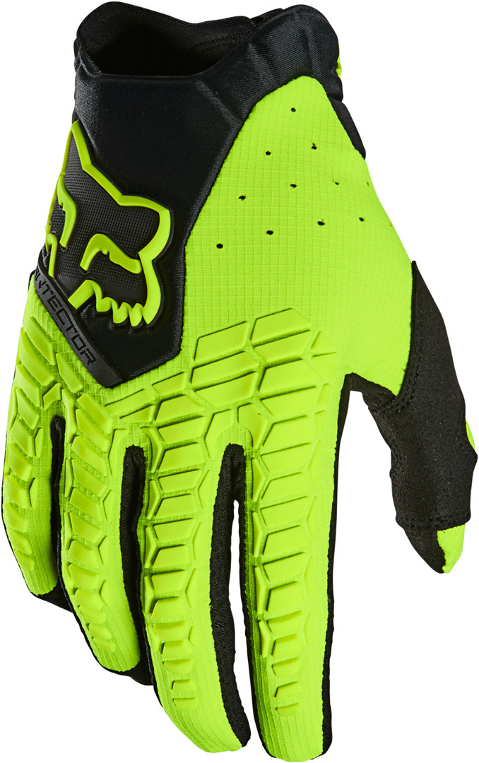 FOX Pawtector Motocross Handschuhe, gelb, Größe L, gelb, Größe L