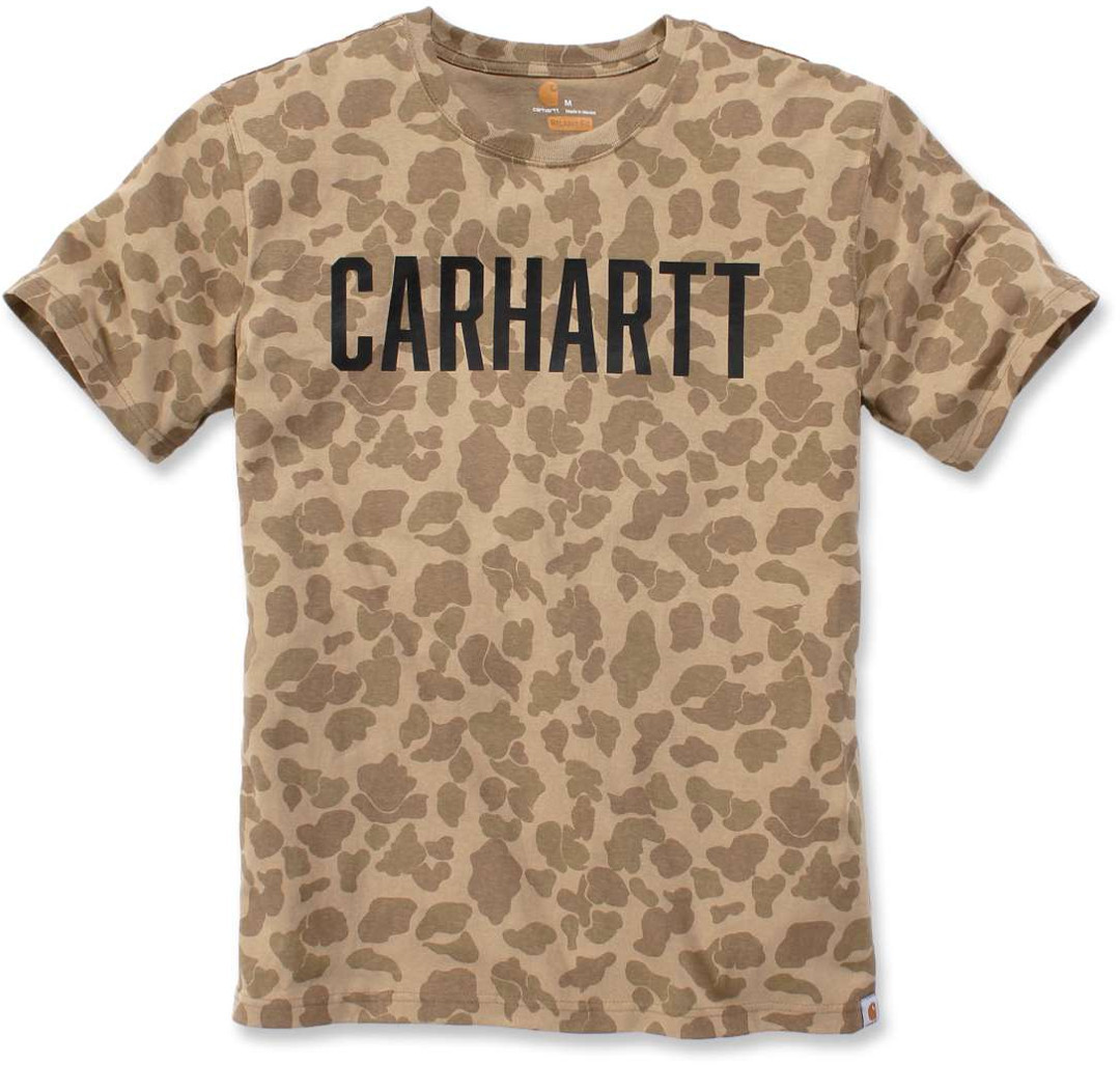 Carhartt Workwear Camo Block Logo T-Shirt, multicolored, Size S, S Multicolored unisex