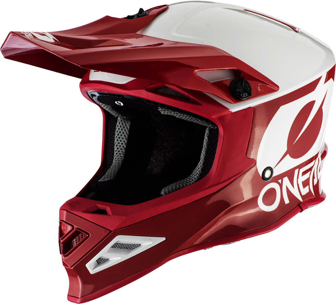 Oneal 8Series 2T Motocross Helm, rot, Größe XS
