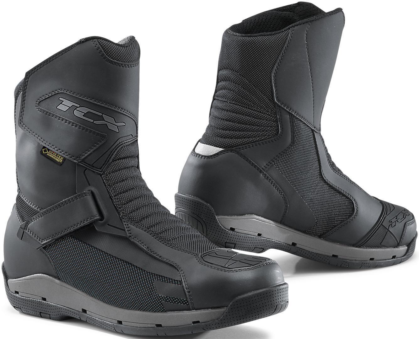 TCX Airwire Surround Gore-Tex Motorcycle Boots, black, Size 43, black, Size 43