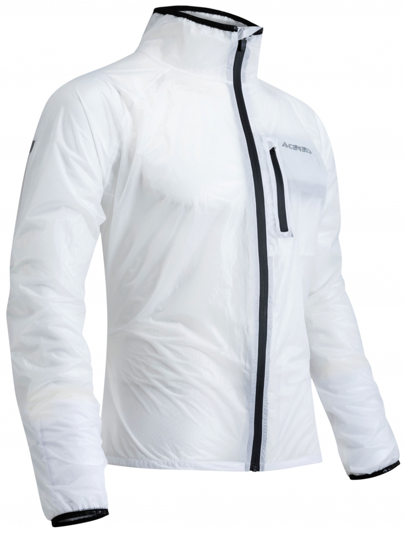 Acerbis Dek Pack Regenjacke, weiss, Größe 2XL für Männer