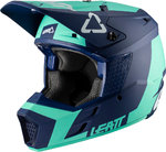 Leatt GPX 3.5 V20.1 Aqua Capacete de motocross