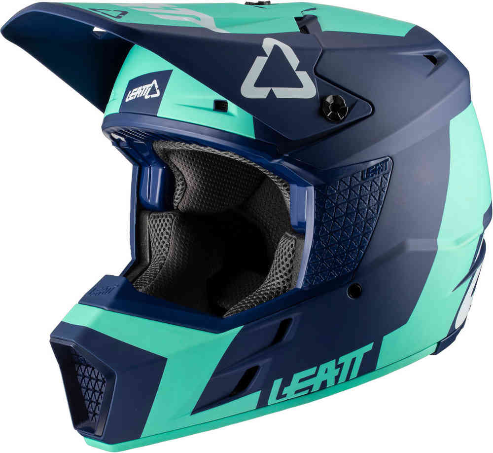 Leatt GPX 3.5 V20.1 Aqua 모토크로스 헬멧
