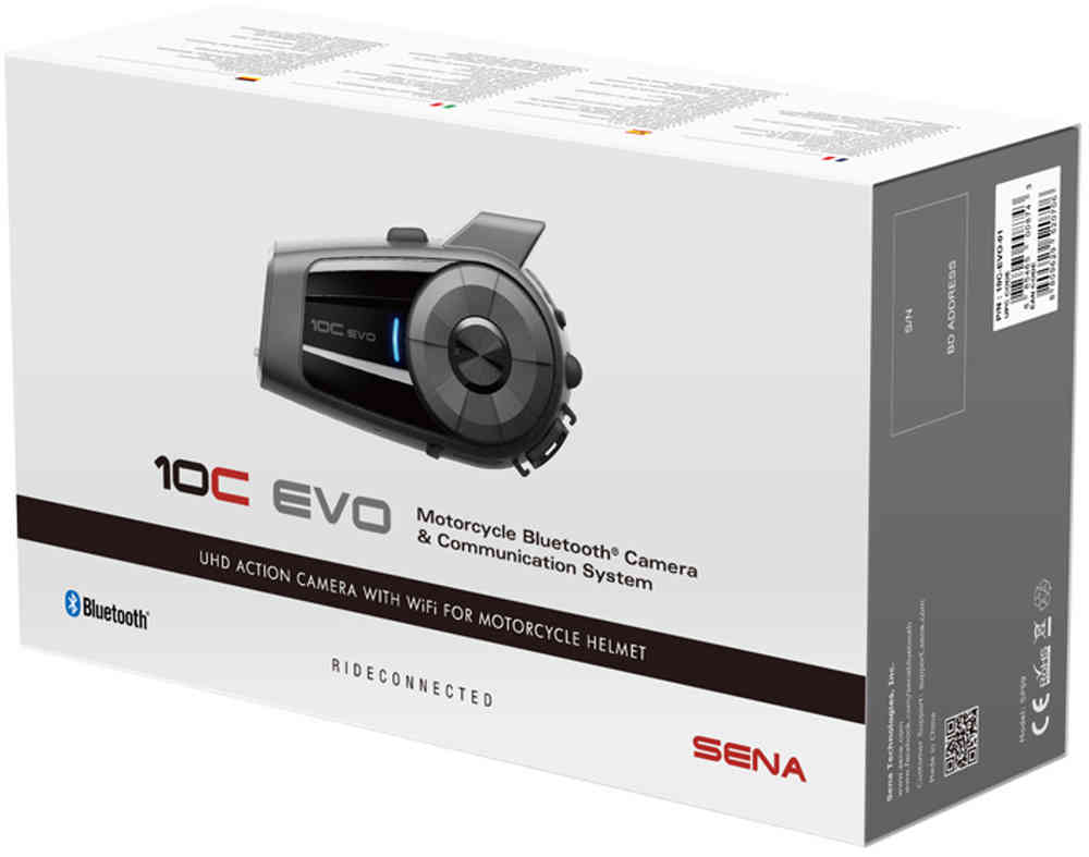 Sena 10C Evo カメラブルートゥース通信システムシングルパック ベストプライス ▷ FC-Moto