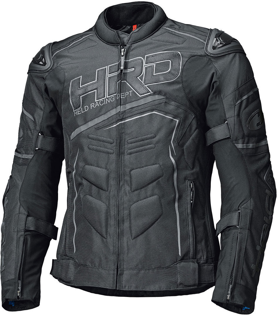 Held Safer SRX Motorrad Textiljacke, schwarz, Größe S