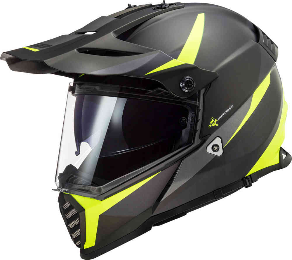 LS2 MX436 Pioneer Evo Router Motorcross helm
