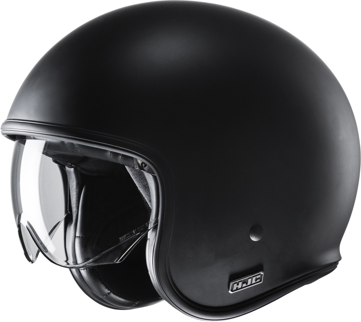 HJC V30 Jet Helmet, black, Size 2XL, black, Size 2XL