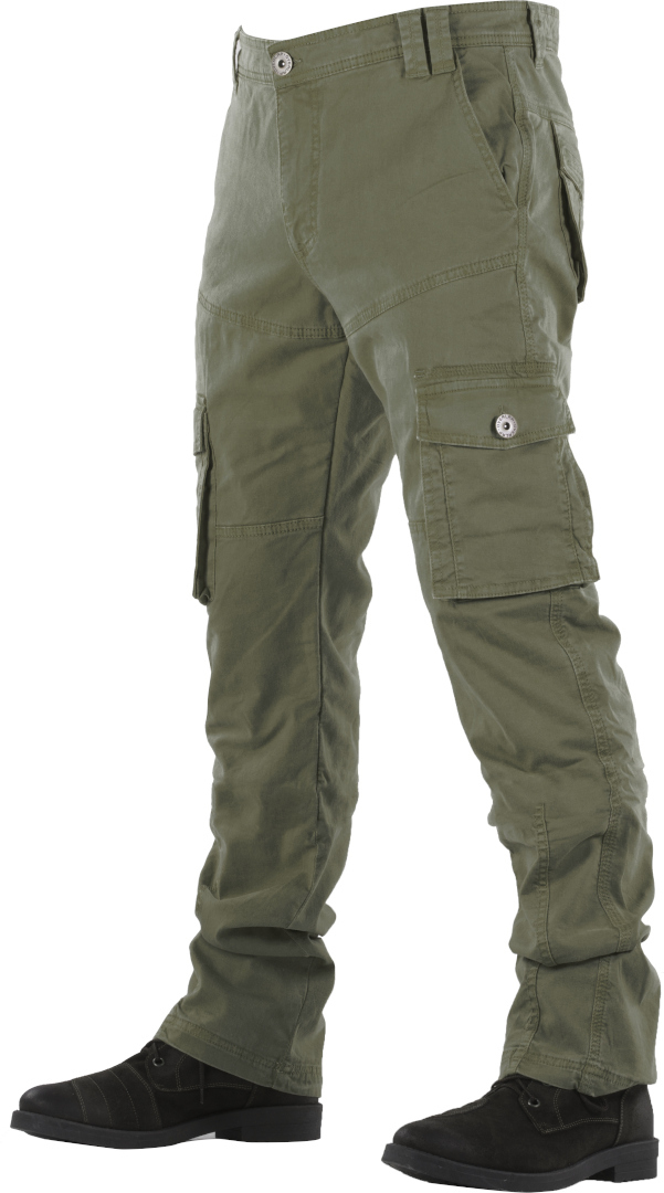 Overlap Carpenter Motorcycle Jeans, green-brown, Size 30, green-brown, Size 30
