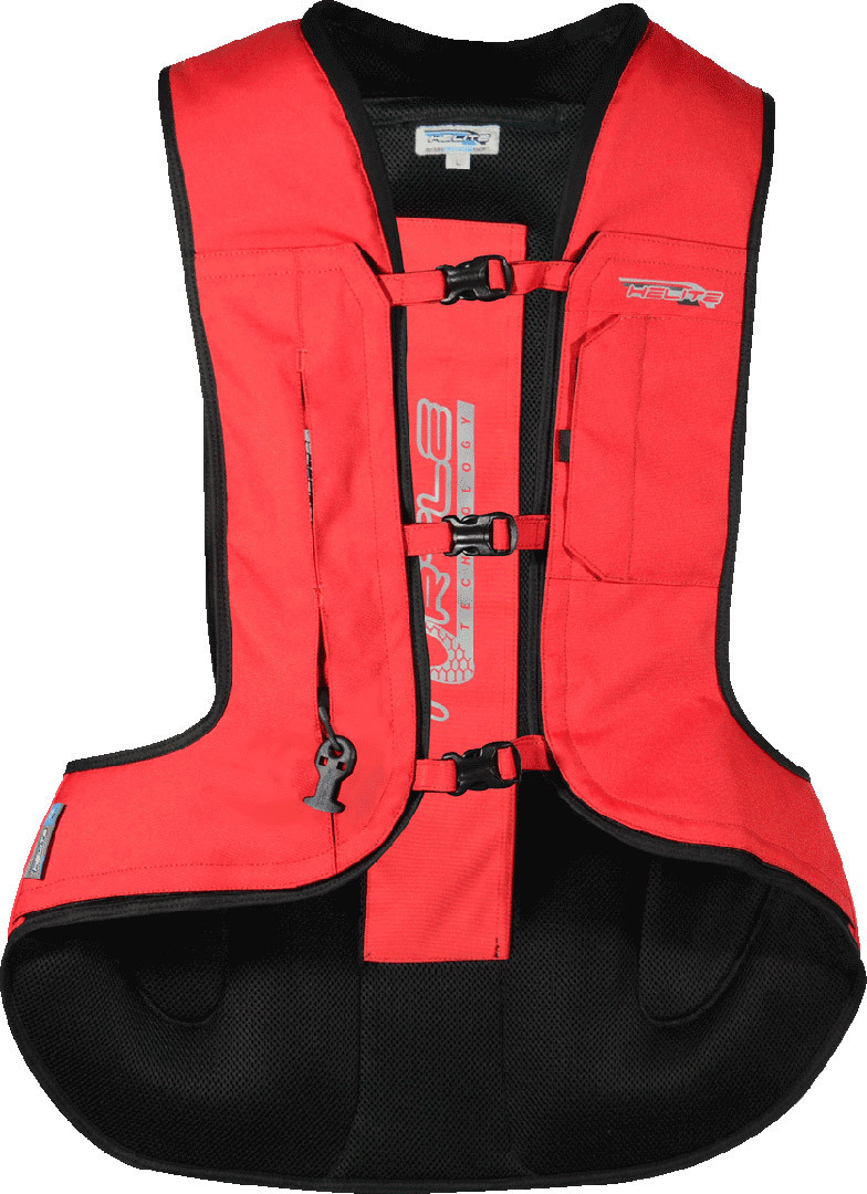 Helite Turtle 2.0 Airbag Vest, red, Size L, red, Size L