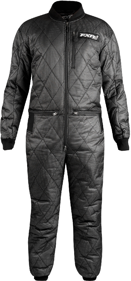 FXR Monosuit One Piece Snowmobile Suit Indvendig foring, sort, størrelse S