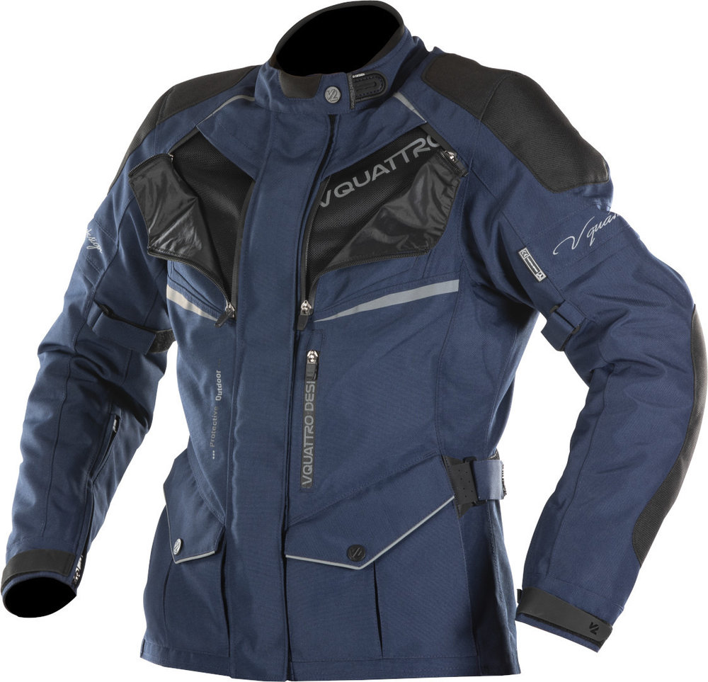 VQuattro Hurricane Lady Ladies motorsykkel tekstil jakke