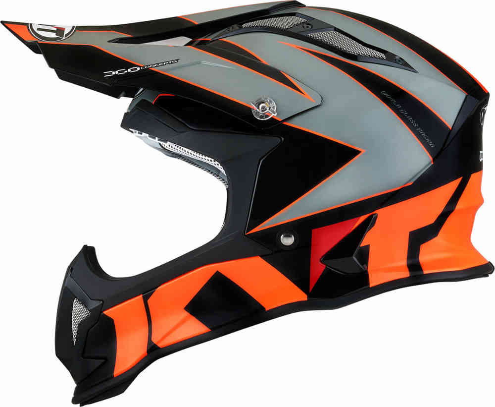 KYT Strike Eagle Blinking Motorcross helm