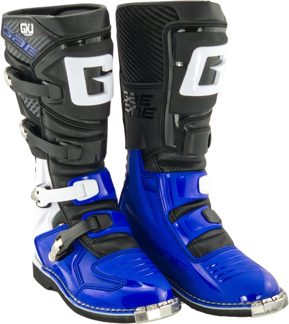 Gaerne GX-J Børn motocross støvler, sort-blå, størrelse 37