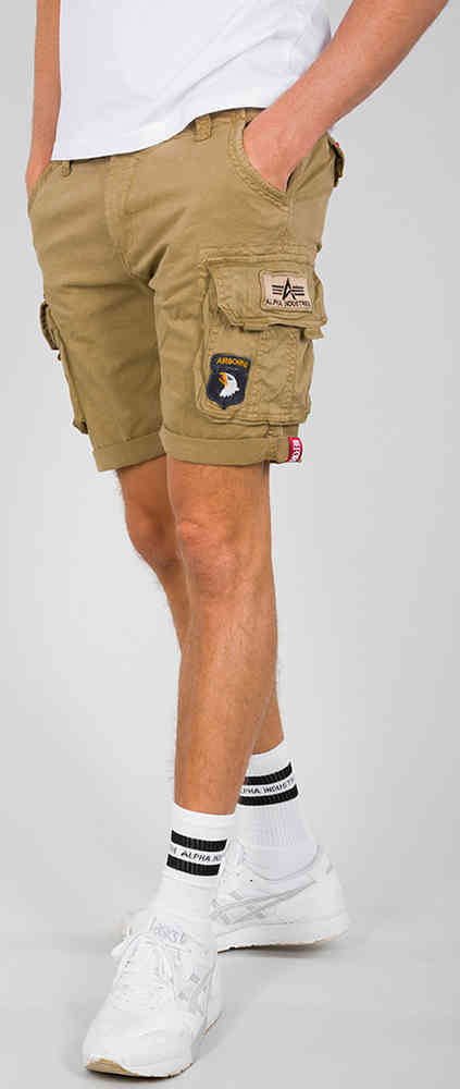Alpha Industries Patch FC-Moto cheap buy ▷ Shorts Crew 