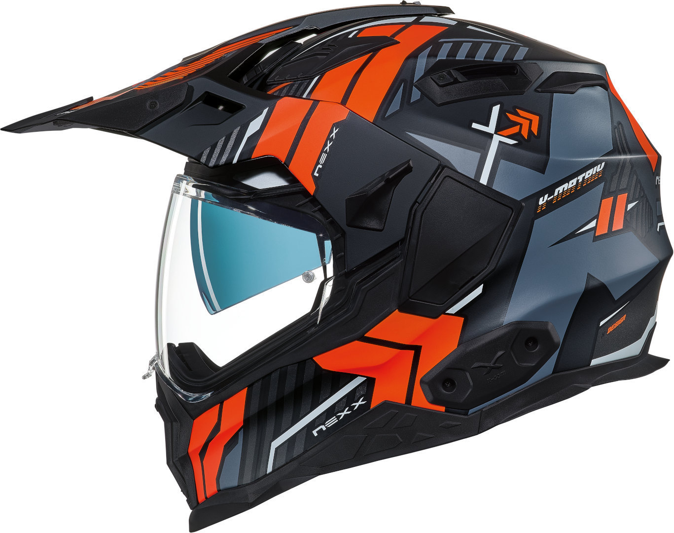 Nexx X.Wed 2 Wild Country hjelm, sort-orange, størrelse S