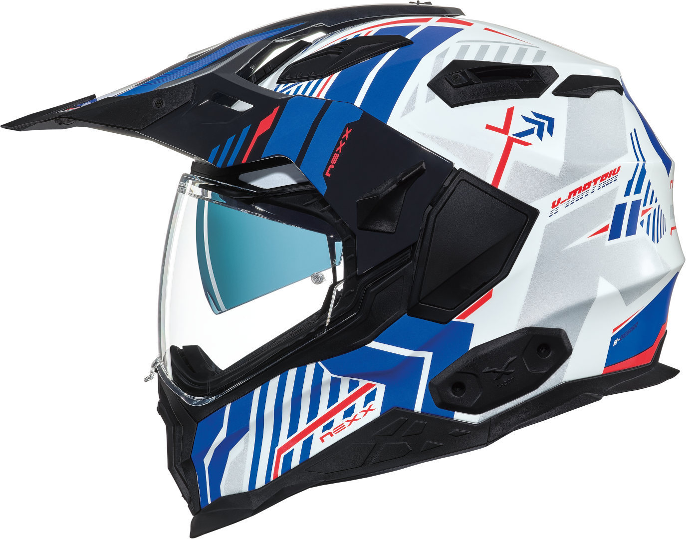 Nexx X.Wed 2 Wild Country Helmet, white-blue, Size M, white-blue, Size M