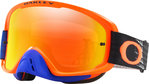 Oakley O Frame 2.0 Dissolve Orange Blue Motocross briller