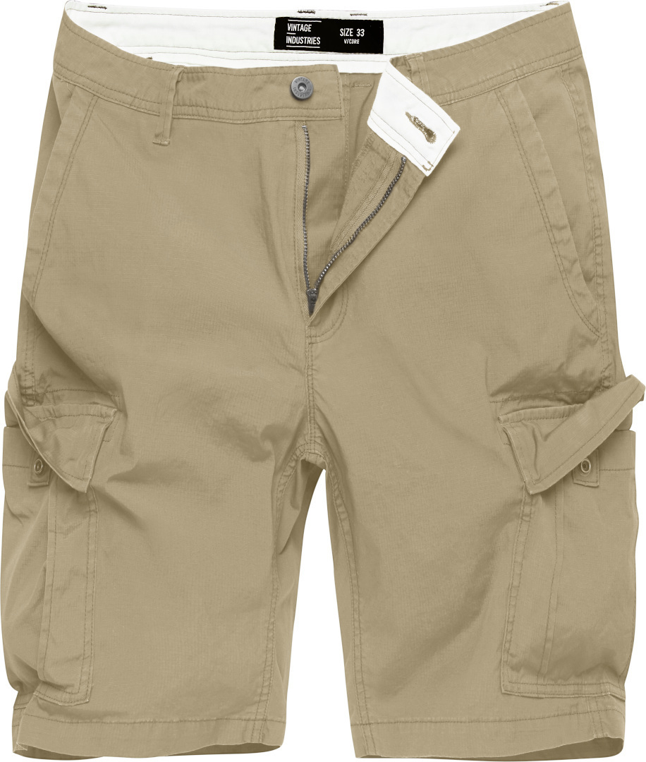 Vintage Industries V-Core Ryker Shorts, beige, Größe 30 für Männer