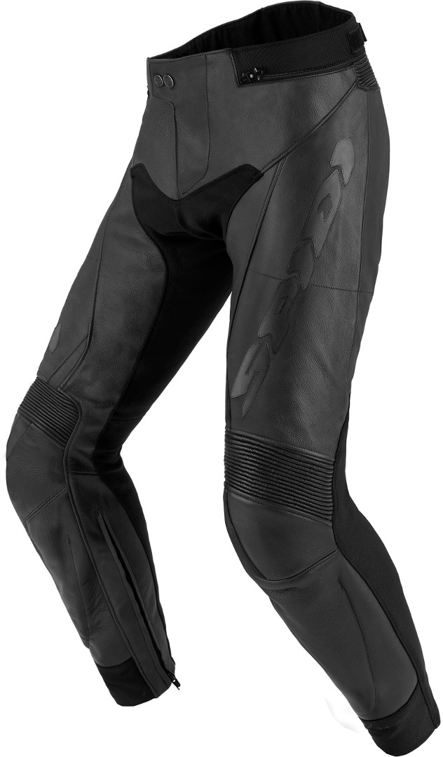 Image of Spidi Tekker 2 Pantaloni moto in pelle, nero, dimensione 52