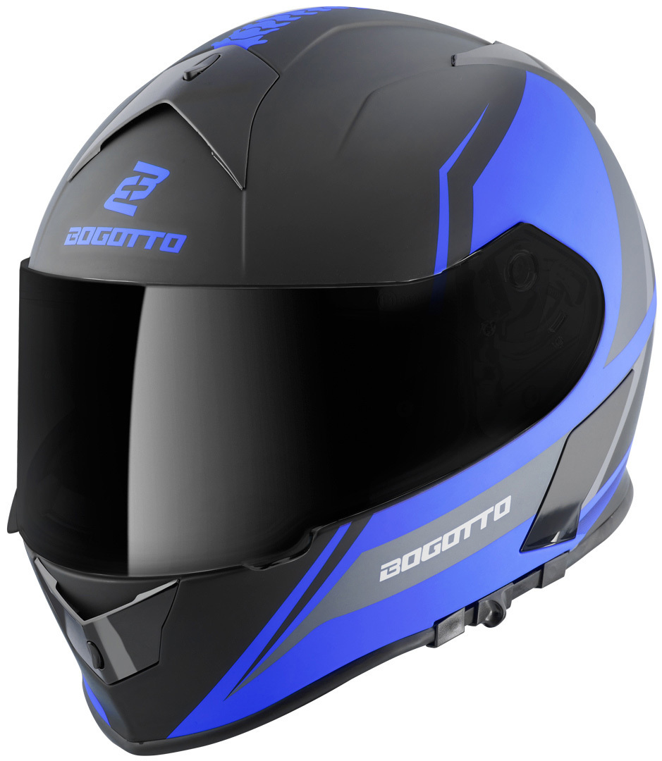 Bogotto V126 G-Evo Helm, schwarz-blau, Größe XL