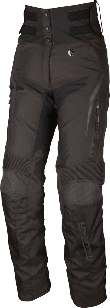 Modeka Elaya Ladies Motorcycle Textile Pants, black, Size 36 for Women, black, Size 36 for Women