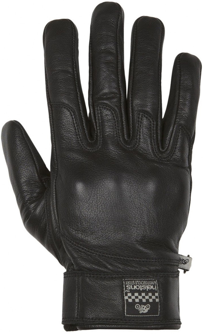 Helstons Wolf Motorcycle Gloves, black, Size 3XL, black, Size 3XL