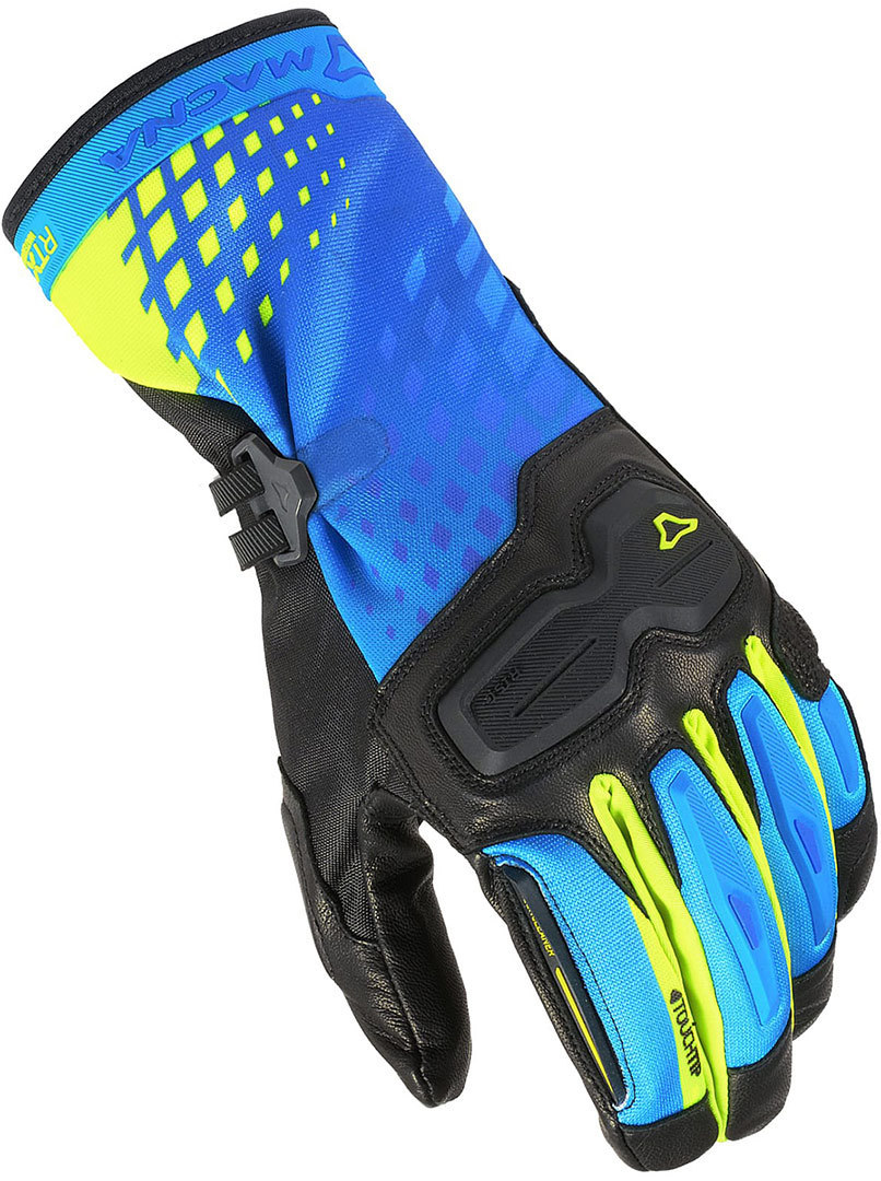 Macna Terra Motorcycle Gloves, blue, Size 3XL, blue, Size 3XL