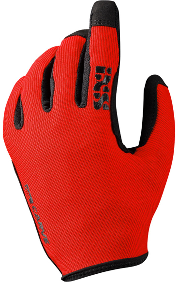 IXS Carve Kids Bicycle Gloves, red, Size XL, red, Size XL