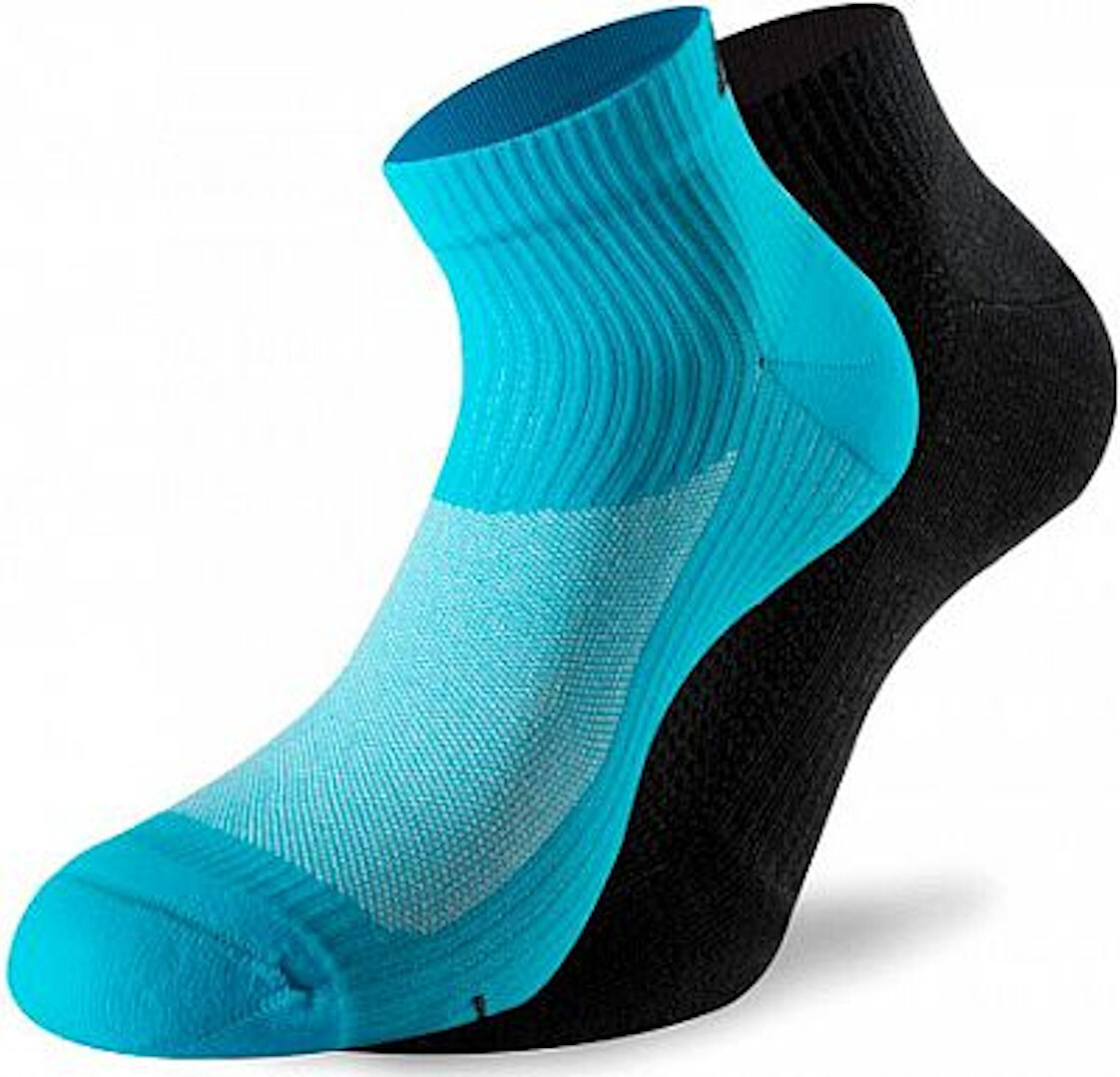 Lenz 3.0 Running Socken, schwarz-blau, Größe 35 - 38