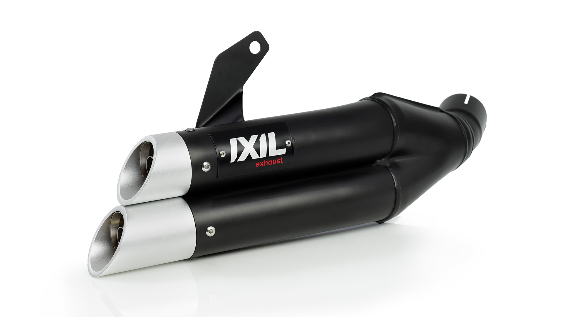 IXIL Rear muffler Hyperlow black XL, ER 6 F, 06-, ER 6 N, 05-11, Versys 650, 06-14, black