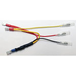 带 LED 尾灯适配器电缆的 SHIN YO 电阻器，4.7 mm 扁平插头