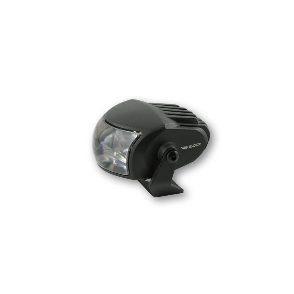 HIGHSIDER LED dipped beam headlight COMET- LOW, matt black, black