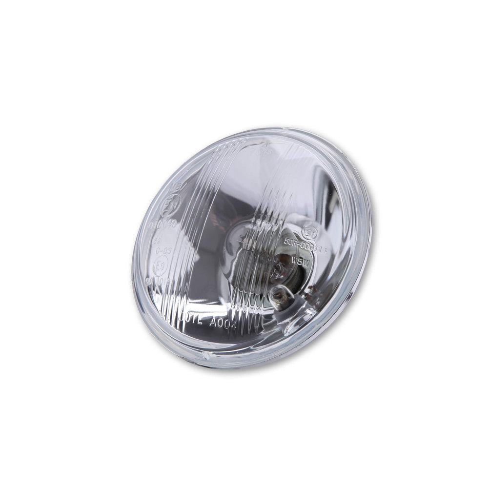 SHIN YO Scheinwerfereinsatz 4 1/2 Zoll, geprägtes Glas, mit Bilux Birne und  Standlicht - günstig kaufen ▷ FC-Moto