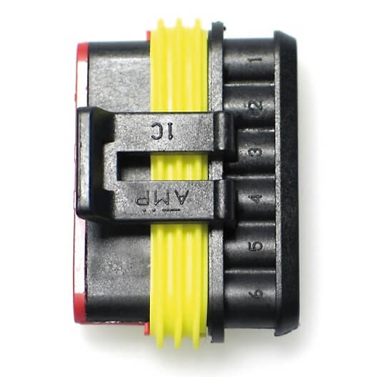 Image of Custodia plug-in AMP 6 poli