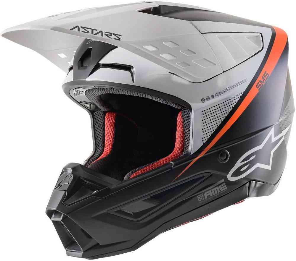 Alpinestars S-M5 Rayon 摩托車交叉頭盔