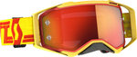 Scott Prospect gul/rød Motocross Beskyttelsesbriller