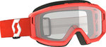 Scott Primal Clear červené motokrosové brýle