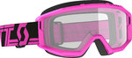 Scott Primal Clear zwart/roze Motocross Goggles