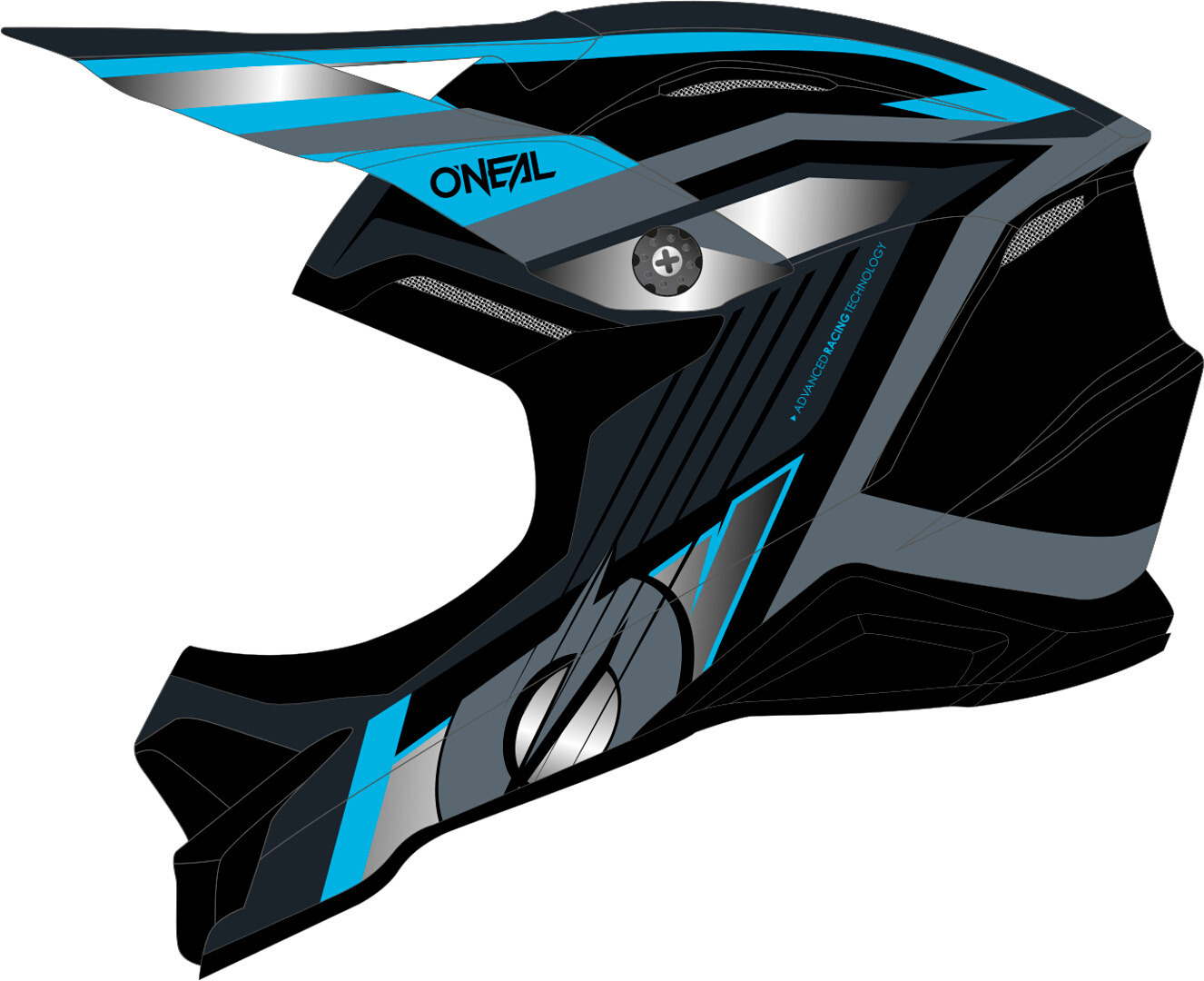 Oneal 3Series Vision, black-grey-blue, Size XS, black-grey-blue, Size XS