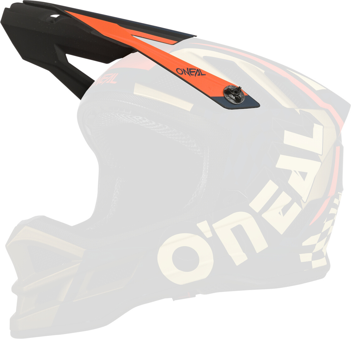 Oneal Blade Zyphr Picco casco, blu-arancione