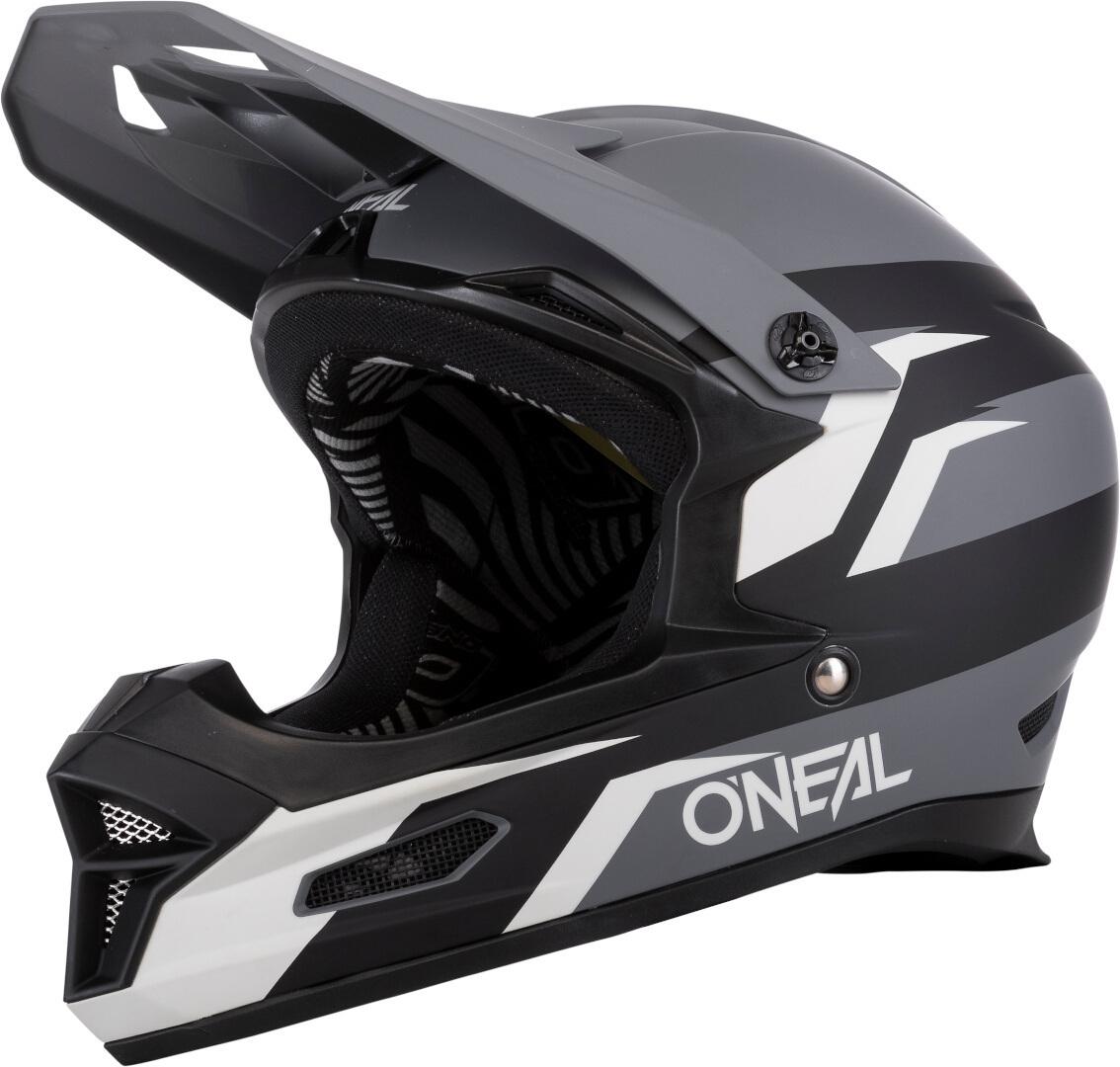 Oneal Fury Stage Downhill Helm, schwarz-grau, Größe S