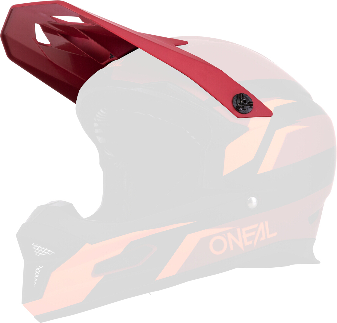 Oneal Fury Stage Picco casco, rosso-arancione