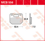 TRW Lucas Brake pad MCB556