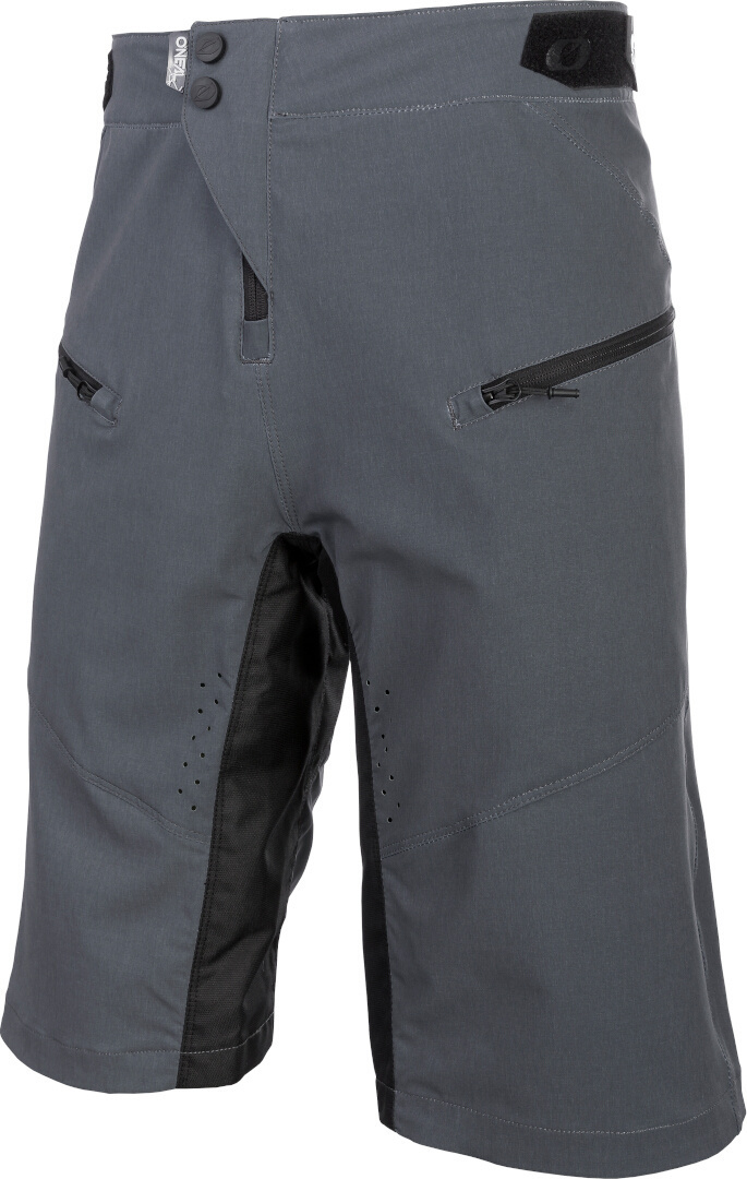 Oneal Pin It Bicycle Shorts, grey, Size 32, grey, Size 32