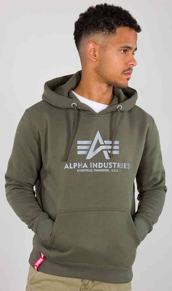 honning Køre ud overflade Alpha Industries Basic Reflective Hoodie - buy cheap ▷ FC-Moto