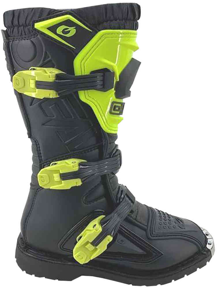 O'NEAL | Stivali Motocross | MX Enduro | Protezione suola in metallo,  fibbie facilmente regolabili | TRIBUTE Boot | Adulto | Nero