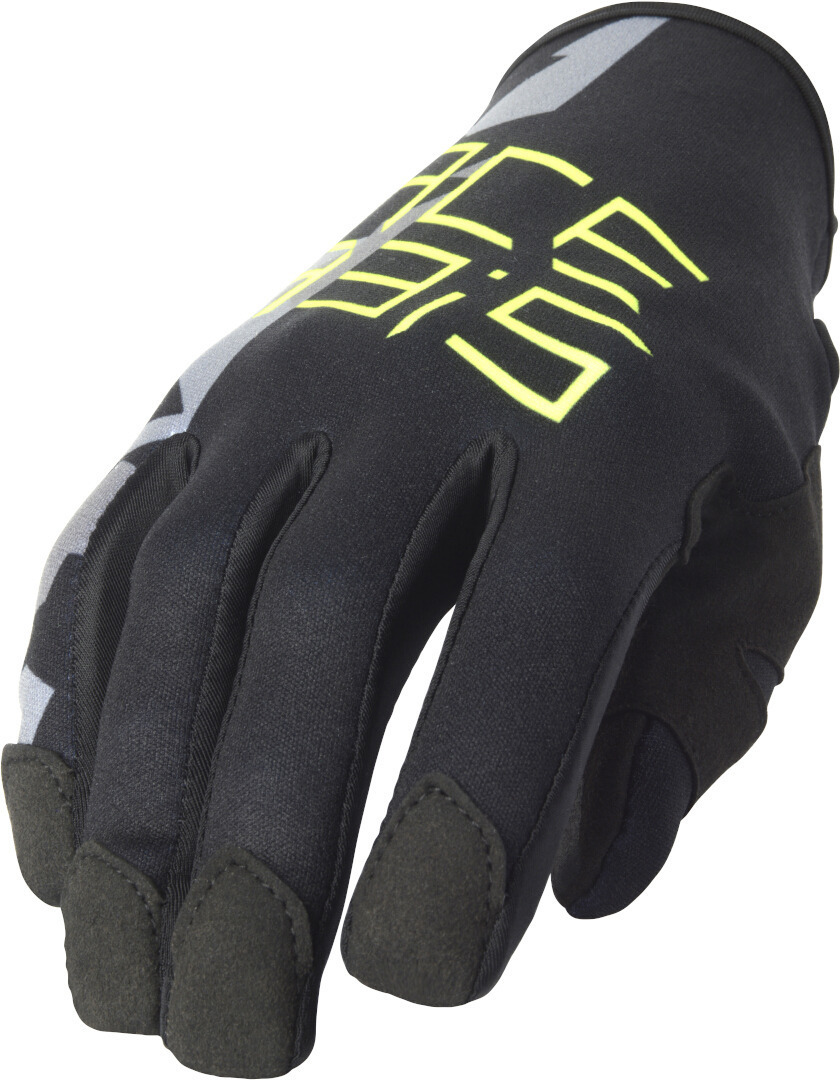 Acerbis Zero Degree 3.0 Motorcycle Gloves, black-yellow, Size 3XL, black-yellow, Size 3XL